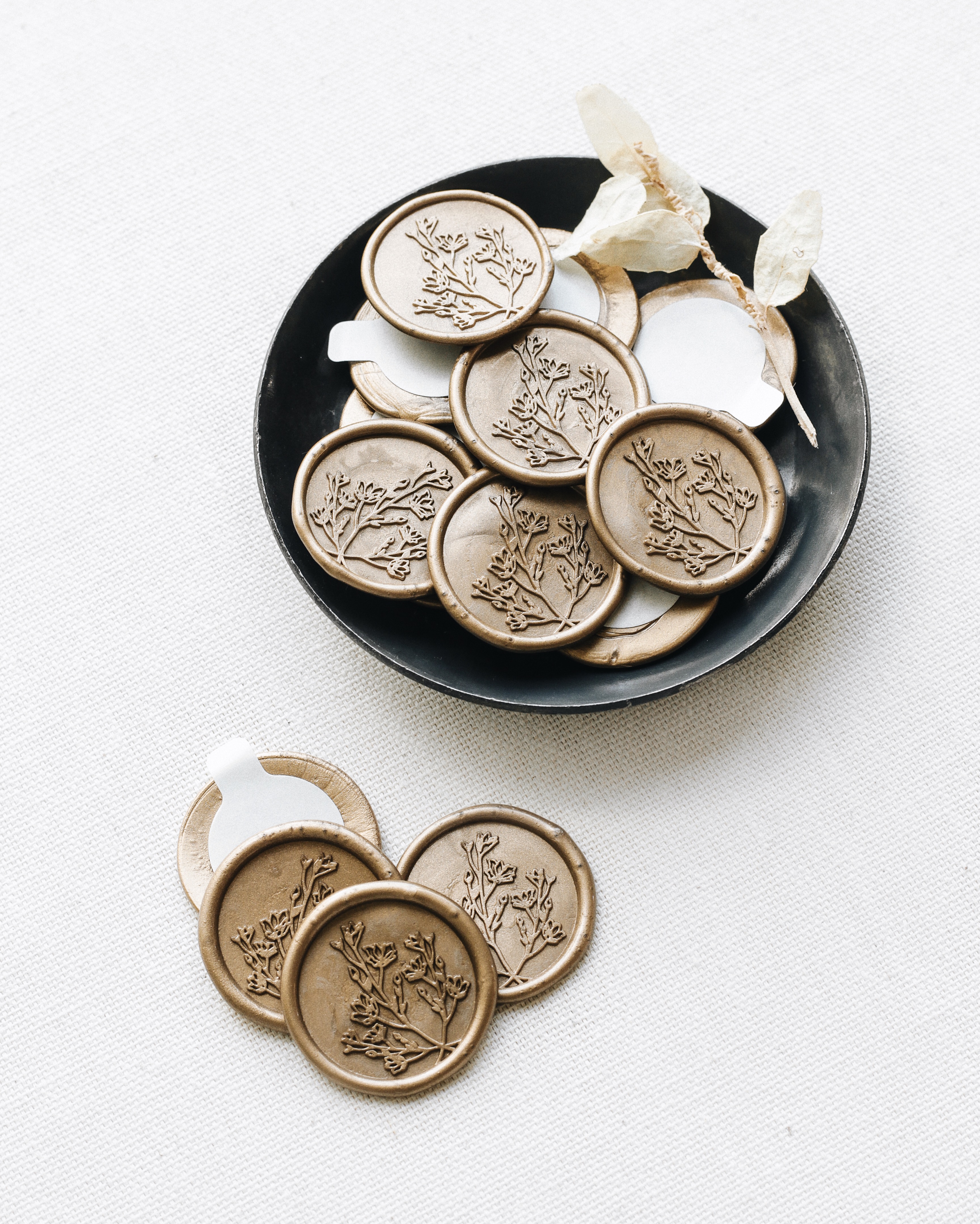 Sigilii ceara autoadezive -WILD FLOWERS-pachet 25 buc